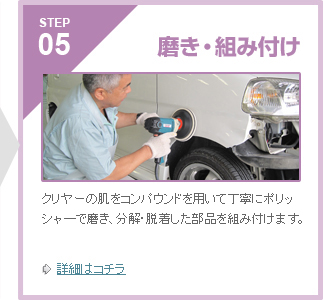 STEP05 磨き・組み付け